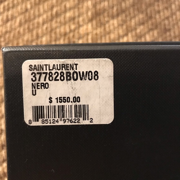 Black YSL Wallet On Chain - Picture 7 of 8